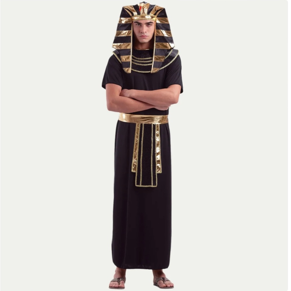 Egyptian Pharaoh Costume Size XL NEW